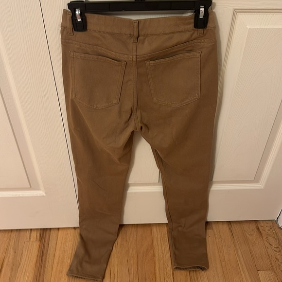 Uniqlo ultra stretch high rise skinny brown leggings size small - Picture 4 of 5